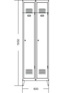 Szafa metalowa A5047 - 2