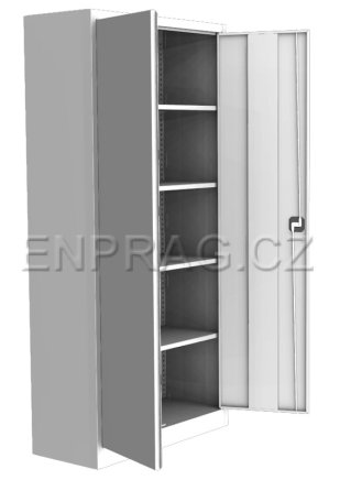 Metalowa szafa na dokumenty 1950 x 950 x 400 mm SPS 01A - 2