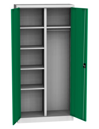Szafa metalowa półkowa ubraniowa gospodarcza Kovos SPS 01P - 5