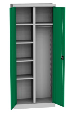 Szafa metalowa półkowa ubraniowa gospodarcza Kovos SPS 02P - 5