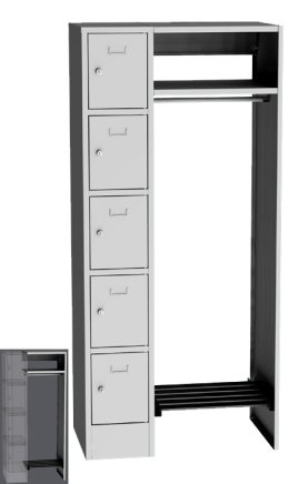Zestaw do garderoby Kovos OTS 55S - 2
