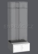 Kontener do szafy LBX 32A - 600 mm - 2