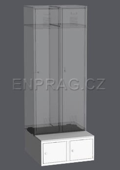Kontener do szafy LBX 32A - 600 mm - 2
