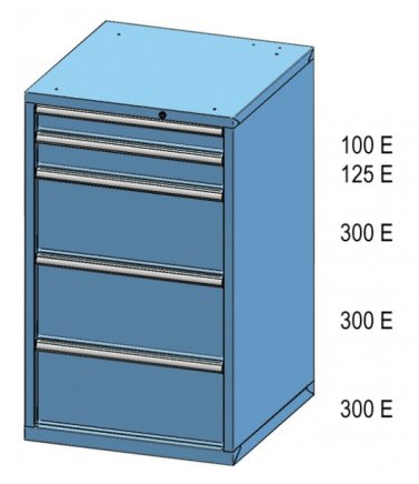 Szafka z szufladami ZB 120-3 - 2