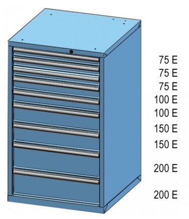 Szafka z szufladami ZB 120-4 - 2