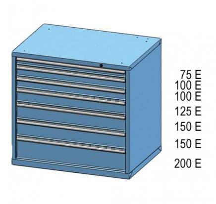 Szafka z szufladami ZG 99-4 - 2
