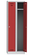 Szafka pracownicza BHP metalowa dwukomorowa BAS 32 0022 - 4