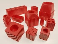Plastikowy stojak na narzędzia CNC CAPTO C3 - 5