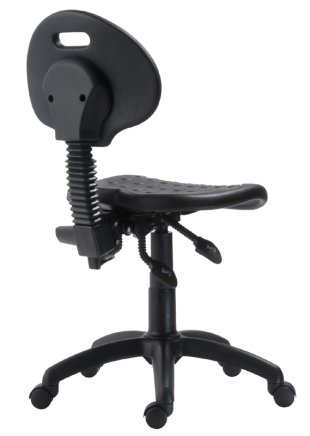 Krzesło warsztatowe typ 1290 PU ASYN - 3