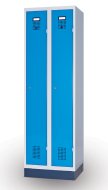Szafa metalowa z dwojgiem drzwi XS82-18 RAL 7035/5012 - 2