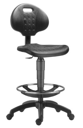 Krzesło warsztatowe typ 1290 PU NOR - 5