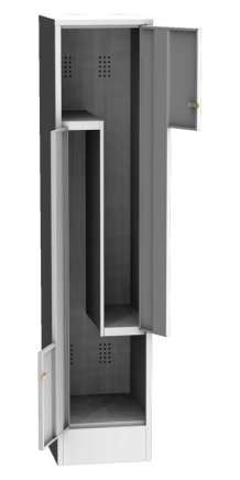 Szafa z drzwiami laminowanymi typu SZS 32AL - 2