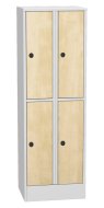 Szafka BHP pracownicza z drzwiami laminowanymi typu SHS 32AL - 3