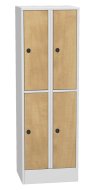 Szafka BHP pracownicza z drzwiami laminowanymi typu SHS 32AL - 4