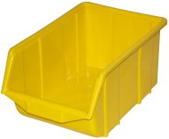 Ecobox duży pojemnik plastikowy - kolor żółty - 1