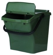 Kosz na śmieci Urba Plus - kolor zielony - 3