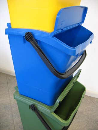 Kosze na śmieci Urba Plus 3 sztuki - 2