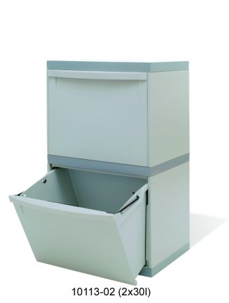 Zestaw koszy na śmieci ekomoduł 400x300 typ 143-67356 - 1