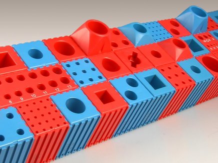 Plastikowy stojak CNC do przechowywania noży tokarskich 25 x 25 - 4