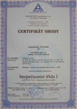 Meble bezpieczne typu ANT 111 - 3