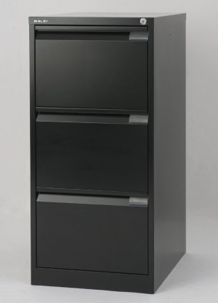 Metalowa szafka na dokumenty A4 + komplet przegródek - Bisley BS3E/FLS - 6