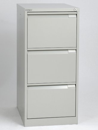 Metalowa szafka na dokumenty A4 + komplet przegródek - Bisley BS3E/FLS - 7