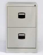 Metalowa szafka kartotekowa dwuszufladowa Bisley CC2H1A/FLS - 5