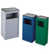 Kosz na śmieci wewnętrzny z popielnicą 25L typ 1028 (różne warianty) - 2
