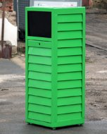 Zewnętrzny kosz na śmieci Trawa 6110