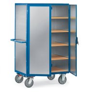 Wózek szafkowy z półkami 5592, 5593 aluminium (2 modele)