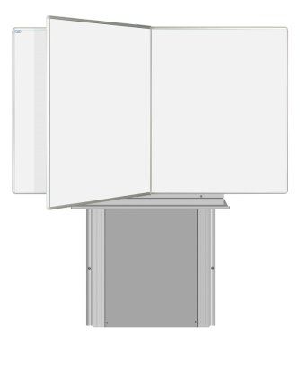 Tablica dwuczęściowa do pisania markerami - PIVOT KB (2 modele) - 5