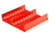 2-częściowa przegroda rynnowa 153 x 153 x 28 mm PU2 - 1