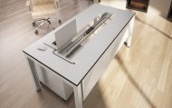 Pokrywa przednia do stołów Stb Comfort o szerokości 1400 mm - 4