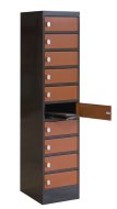 Szafka na laptopy SZNL 4110 - 10 przegródek z instalacją elektryczną - 7
