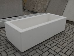Donice betonowe prostokątne (4 modele)