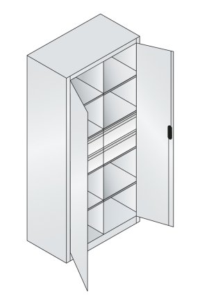 Szafka warsztatowa CP 8921-3042 (2 modele) - 6