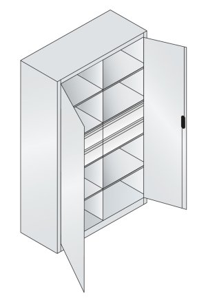 Szafka warsztatowa CP 8931-3042 - 6
