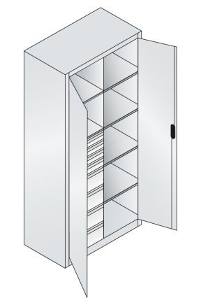 Szafka warsztatowa CP 8921-305 (2 modele) - 6