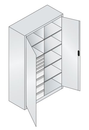 Szafka warsztatowa CP 8931-305 - 6