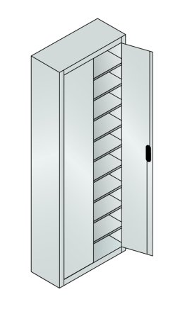 Szafka warsztatowa CP 133113-20 - 3