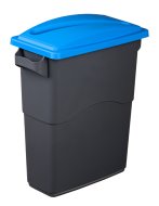 Pokrywa pojemnika na śmieci EcoSort na papier - kolor niebieski - 1