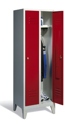 Szafka BHP pracownicza na nogach CP 8010-20 - 4