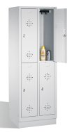 Szafka metalowa dzielona na pół na cokole CP 8320-20