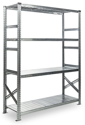 Regał metalowy półkowy standardowy 1576 x 1651 x 320 mm SUPER 877850020 - 1