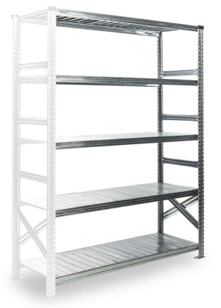 Metalowy półkowy regał dostawiany SUPER 877850882 - 1