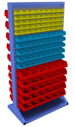 Panel stacjonarny dwustronny z wyposażeniem PSZ_23_A_VAR_2 - 1