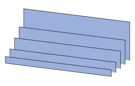Podziałka poprzeczna (gładka) do szuflad POLAK 300 mm - 1