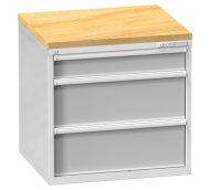 Blat drewniany do szafek szufladowych POLAK typ ZK 45 x 36D - 1