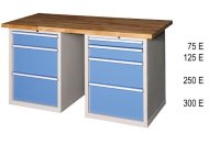 Stoły warsztatowe serii N, szerokość 1500, głębokość 700 lub 800, wysokość 880 lub 890 mm (6 modeli) - 2