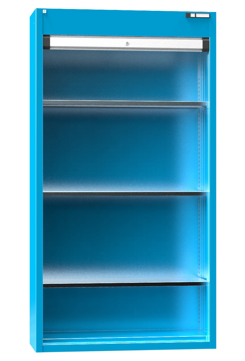 Szafa warsztatowa z roletą SR4-001 - 1